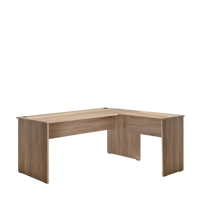 Hanah Home Rms-320-Tt-1 Escritorio de Estudio Nogal Claro